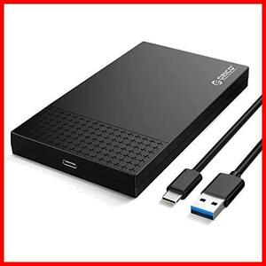 ORICO USB-C 2.5インチ HDDケース 3.1 GEN1 SSDケース SATA3.0 ハードディスクケース 4TBまで容量対応 9.5mm/7mm の HDD/SSD 対応