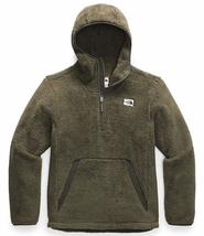 即決！The NorthFace ノースフェイス CAMPSHIRE PULLOVER HOODIE ボアフリース プルオーバー OLIVE GREEN S_画像1