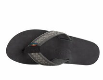 即決！Rainbow Sandals レインボーサンダル 301 Bentley シングルレイヤー Black/Grey M_画像3