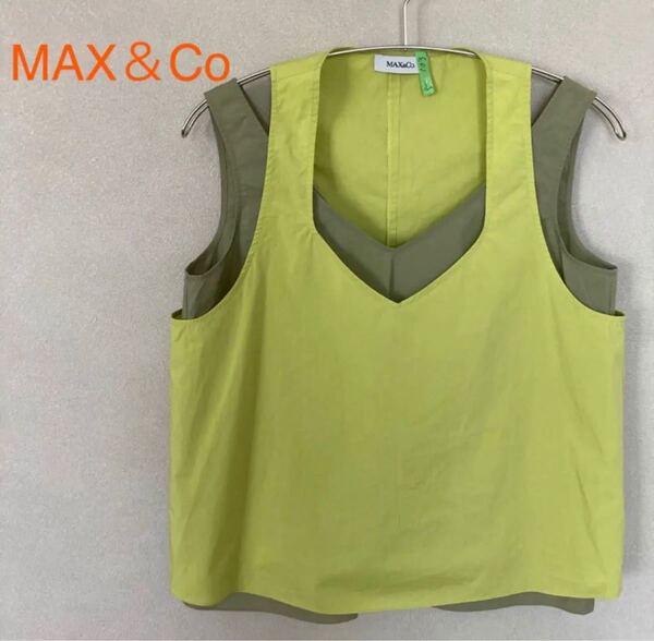 MAX&CO マックスアンドコー トップス M
