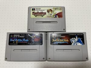 ☆SFC 激 レア 希少 美品 ファイアーエムブレム 紋章の謎 聖戦の系譜 トラキア 776 セット ☆動作確認済 端子・除菌清掃済 同梱歓迎