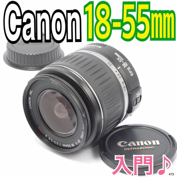 入門レンズ ♪キヤノン Canon EF-S 18-55mm（No.473）