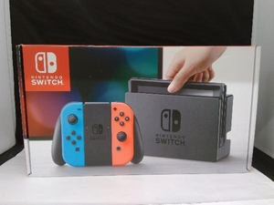 ジャンク 現状品 初期化済 付属品欠品 動作未確認 Nintendo Switch Joy-Con(L) ネオンブルー/(R) ネオンレッド(HACSKABAA)