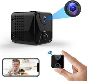 防犯カメラ 超小型カメラ 4K画質 見守り　ワイヤレスカメラ ネットワークカメラ
