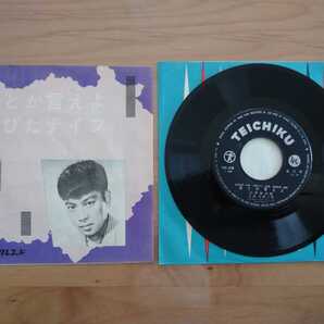 ★石原裕次郎★何とか言えよ 錆びたナイフ★レコード★ジャケット汚れ、ヤケ、パンチ穴あり★中古品