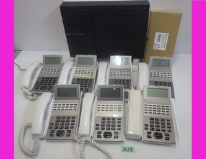 NTT ビジネスフォン◆主装置 NX2M-ME-(E1)◆電話機 NX2-(18)STEL-(1)(W) ×6台◆NX2-(24)CCLSTEL-(1)(W)◆A56