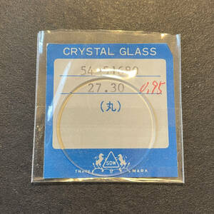【時計●部品 SDN(エスディーエヌ) Crystal Glass ガラス風防 54-51680／新品(7174)】