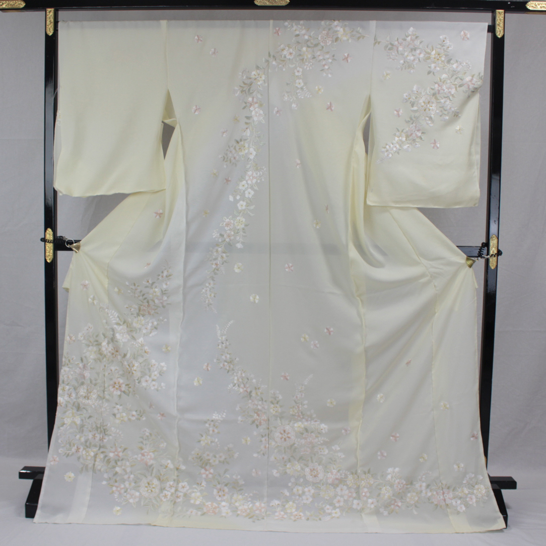 買い純正品 未仕立て 絹芭蕉布 夏着物 訪問着 付け下げ 訪問着