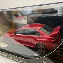 限定車 VITESSE 1/43 三菱ランサーエボリューションX レッドメタリック MITSUBISHI Lancer Evolution 10 名車 国産 ミニカー モデルカー_画像5