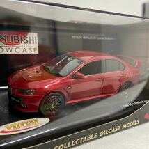 限定車 VITESSE 1/43 三菱ランサーエボリューションX レッドメタリック MITSUBISHI Lancer Evolution 10 名車 国産 ミニカー モデルカー_画像3