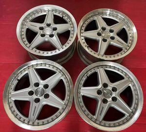 Weds レーシング17x8JJ（2本）/17x9JJ（2本）PCD 114.3 /5H /OFFセット+46/ハブ径約73mm傷汚れあり4本セット