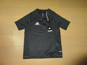 adidas climacool Junior short sleeves shirt 120.BK/BK new goods * settlement of accounts sale *.