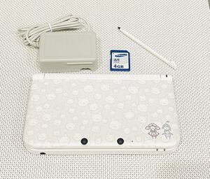 モンスターハンター4 スペシャルパック (アイルーホワイト) 本体動作品 送料無料 任天堂 Nintendo 3DS LL