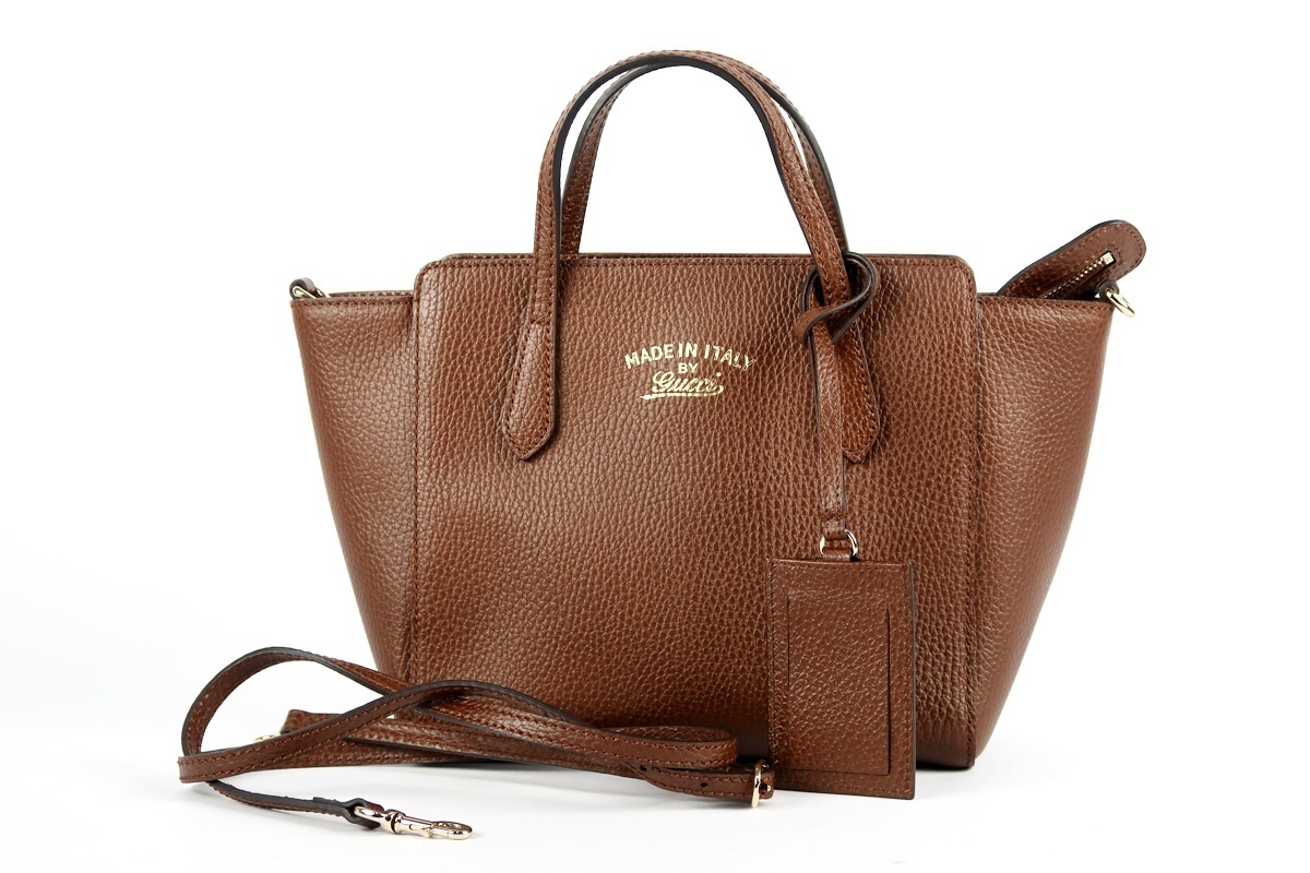 GUCCI グッチ スウィング ミニ トップハンドルバッグ 2WAY ショルダー ...