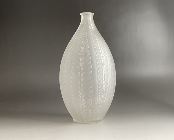 Lalique ルネ ラリック ロイヤルパーム ガラス 花瓶 一輪挿し 72h限定
