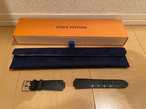 正規品 本物 ルイ・ヴィトン LOUIS VUITTON R15137 タンブール モノグラム ラバー 腕時計 ベルト ストラップ 替えベルト