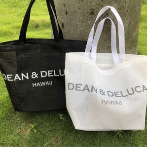 DEAN&DELUCA HAWAII ディーン&デルーカ メッシュ ブラック トートバッグ エコバッグ