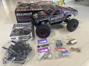【送料込み・即決!】タミヤ CR-01 ロックソッカー フルベア付 走行少ない (検索用 CC-02 クローラー ランクル CC-01 アキシャル )