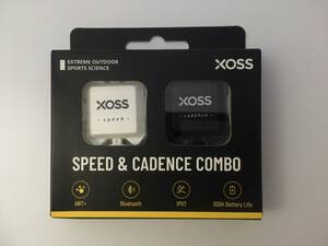XOSS 保証付 スピードセンサー　ケイデンスセンサー　黒白　2個　Bluetooth 4.0　ANT + 対応　