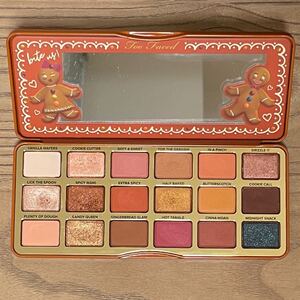 too faced トゥーフェイスド ジンジャーブレッド エクストラスパイシー アイシャドウ パレット