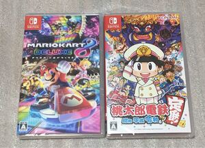 マリオカート8 桃太郎電鉄 Switch ニンテンドースイッチ 新品未開封シュリンク付き