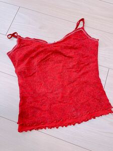 * free shipping *[KOOKAI] floral print sexy camisole ( red ) size 1 Koo kai *