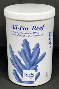 【送料無料】トロピックマリン　オールフォーリーフ　TropicMarin　All-For-Reef 1.6kg　溶解後10L分