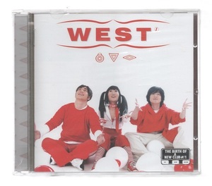 韓国CD★　WEST (ウエスト)　1集　★　未開封品 ( ケースにヒビ、包装に少し破れあり )