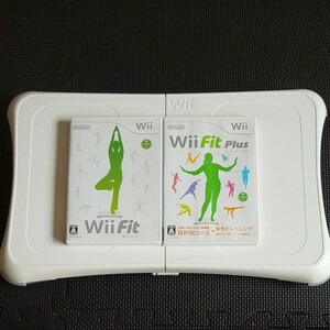 【Wii】 Wii Fit Plus バランスボード Wiiフィット セット