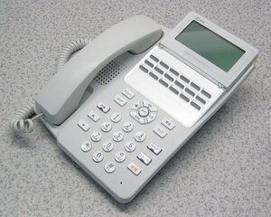 ■5台入荷 NTT αA1 18ボタンIP標準電話機 A1-(18)IPTEL-(1)(W) 2015年製 動作良好！複数台同梱発送OK！