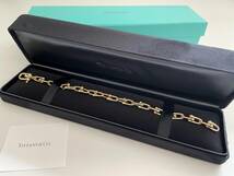 新品！TIFFANY&CO ティファニー HardWear ハードウェア リンクブレスレット K18YG ミディアム_画像4