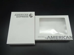 【 アメリカンエキスプレス AMEX 】 ビジネスプラチナカード　箱　M2103081