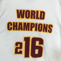 NBA　マジェスティック ゲームシャツ クリーブランド ユニフォーム　記念モデルZY バスケットボール　ワールドチャンピオンズ　激レア_画像6