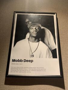 MOBB DEEP モブディープ プロディジー A4 ポスター 額付き 送料込み