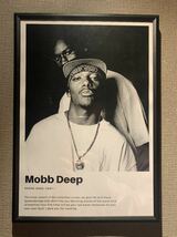 MOBB DEEP モブディープ プロディジー A4 ポスター 額付き 送料込み_画像2