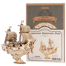 古代の船 Robotime 立体パズル 木製パズル クラフト プレゼント おもちゃ オモチャ 知育玩具 男の子 女の子 大人 入園祝い_画像6