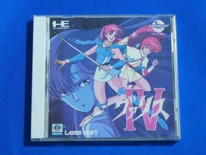 【送料込】 PCE CD ヴァリスⅣ 箱説明書付 即決 PCエンジン CD-ROM2 ヴァリス4 Valis