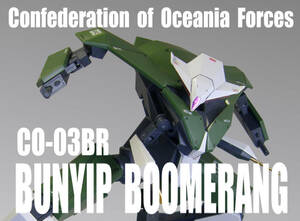 HG 1/72 CO-03BR van ip* boomerang [ painting final product ]/.. war machine ( Bandai Spirits )