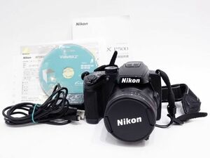 105/ Nikon ニコン COOLPIX P500 コンパクトデジカメ 4.0-144mm 1:3.4-5.7 光学36倍ズーム ※中古/難有