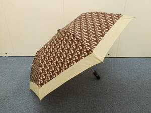  Christian Dior складной зонт Toro ta- бордо umbrella Vintage @ 4