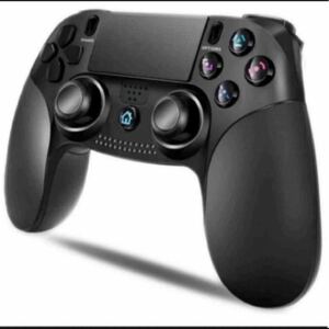 「最新版 」 PS4 コントローラー 無線 Bluetooth HD振動 ゲームパット搭載 LED 高耐久ボタン