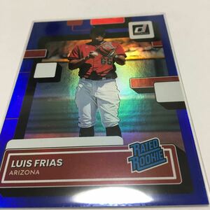 ★【Luis frias 】2022 donruss rated rookie blue ★即決