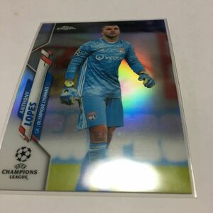 ★2019-20 Topps Chrome Soccer アンソニー・ロペス　リヨン　refractor★即決