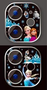 新品iPhone11カメラフィルムプロテクターアナ雪Disneyレンズ保護エルサディズニー