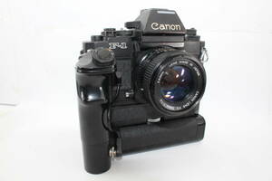 ☆Canon （C0700）キャノン F-1・・ LENS 　NEW　FD 50mm F1.4　MD付　カメラレンズセット　動作確認済