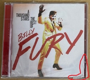 CD★BILLY FURY 「A THOUSAND STARS - THE BEST OF」　ビリー・フューリー、未開封（ケースにヒビ）