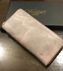 長財布 ラウンドファスナー ブライドルレザー
