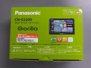 【店頭ディスプレイ品】Panasonic　Gorilla　ゴリラ　CN-G520D　SSDポータブルカーナビゲーション