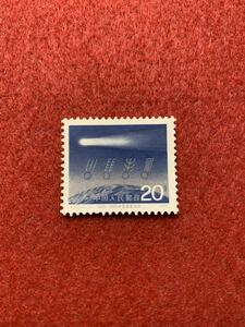 中国切手　未使用　1986年/T109/ハレー彗星/1種完