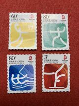 中国切手　未使用　2006年/2006ー19J/第29回オリンピック大会競技種目(1次)/4種完_画像1